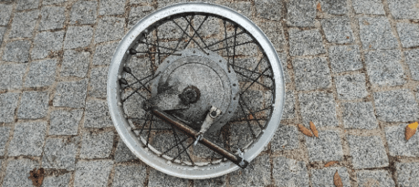 Roue arrière complète 35536