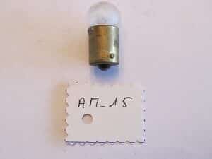 Ampoule baïonette 6V 7W