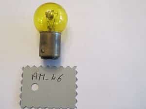 Ampoule jaune 6V 1 A