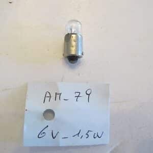 Ampoule compteur 6V 1.5W BA9S