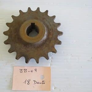 Pignon sortie de boîte BB 18 dents