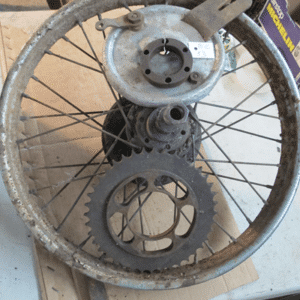Roue arrière avec couronne 38 dents