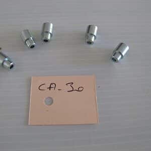 Jeu 5 butées de gaine 6 mm