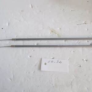 Jeu de 2 câbles de gaz 30 cm