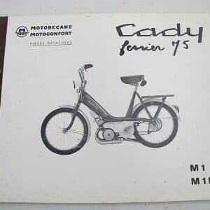 Catalogue Pièces Cady M1, M1PR