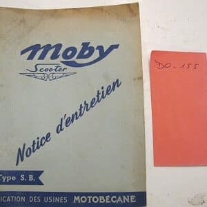 Notice d' entretien Scooter SB