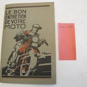 Le bon entretien de votre moto
