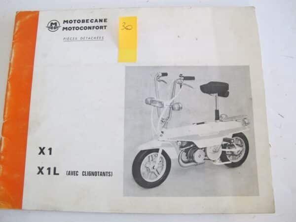 Catalogue Pièces Mobyx X1, X1L