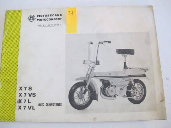 Catalogue pièces Mobyx X7
