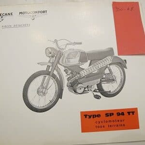 Catalogue pièces SP 94 TT 1969