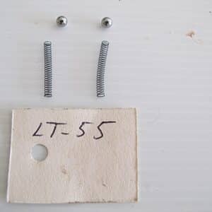 Jeu de 2 ressorts et billes anti retour