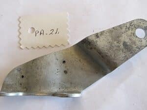 Patte sup.fix. moteur droite