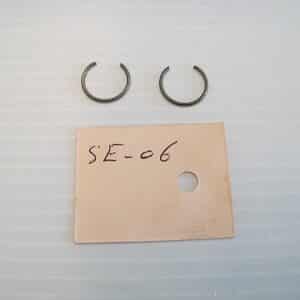 Jeu 2 clips axe piston Bidalot