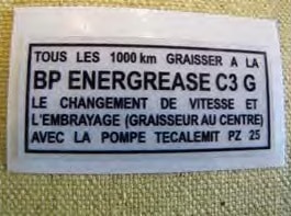 Autocollant B.P.