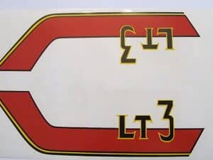 Décors latéraux Lt3 grise
