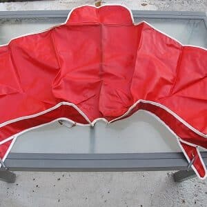 Tablier rouge