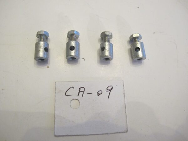 Jeu de 4 serre câble de frein 8 mm