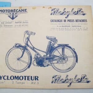 Catalogue de pièces détachées AV3