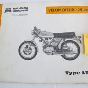 Liste des pièces détachées 125 LT3