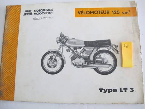 Liste des pièces détachées 125 LT3