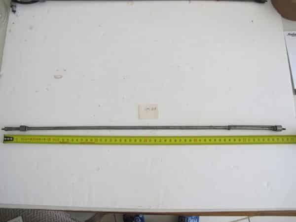 Commande compteur grise 570 mm