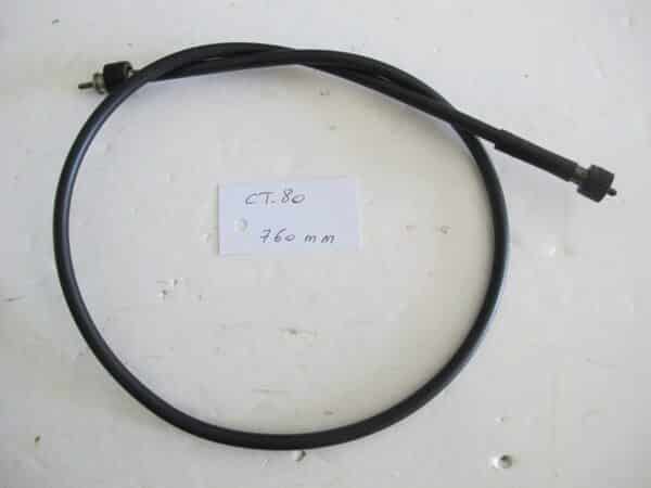 Commande compteur noire 760 mm